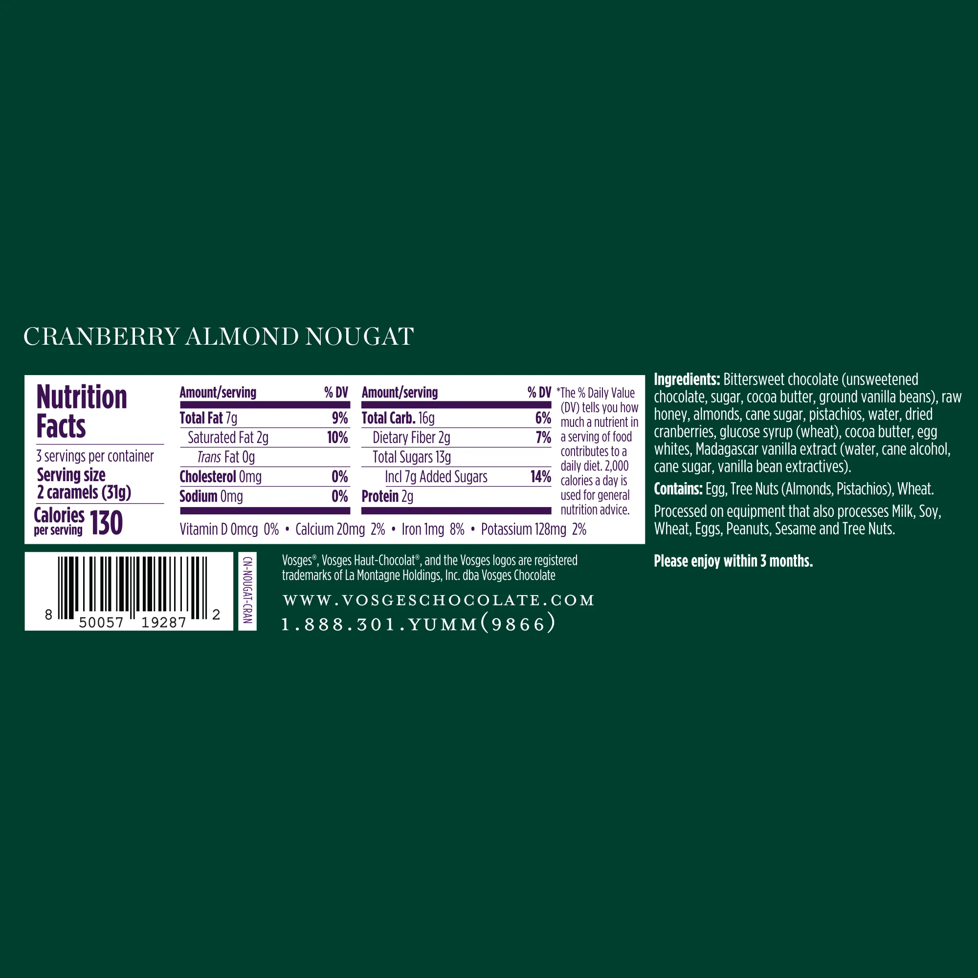 Cranberry Almond Nougat - Image 4