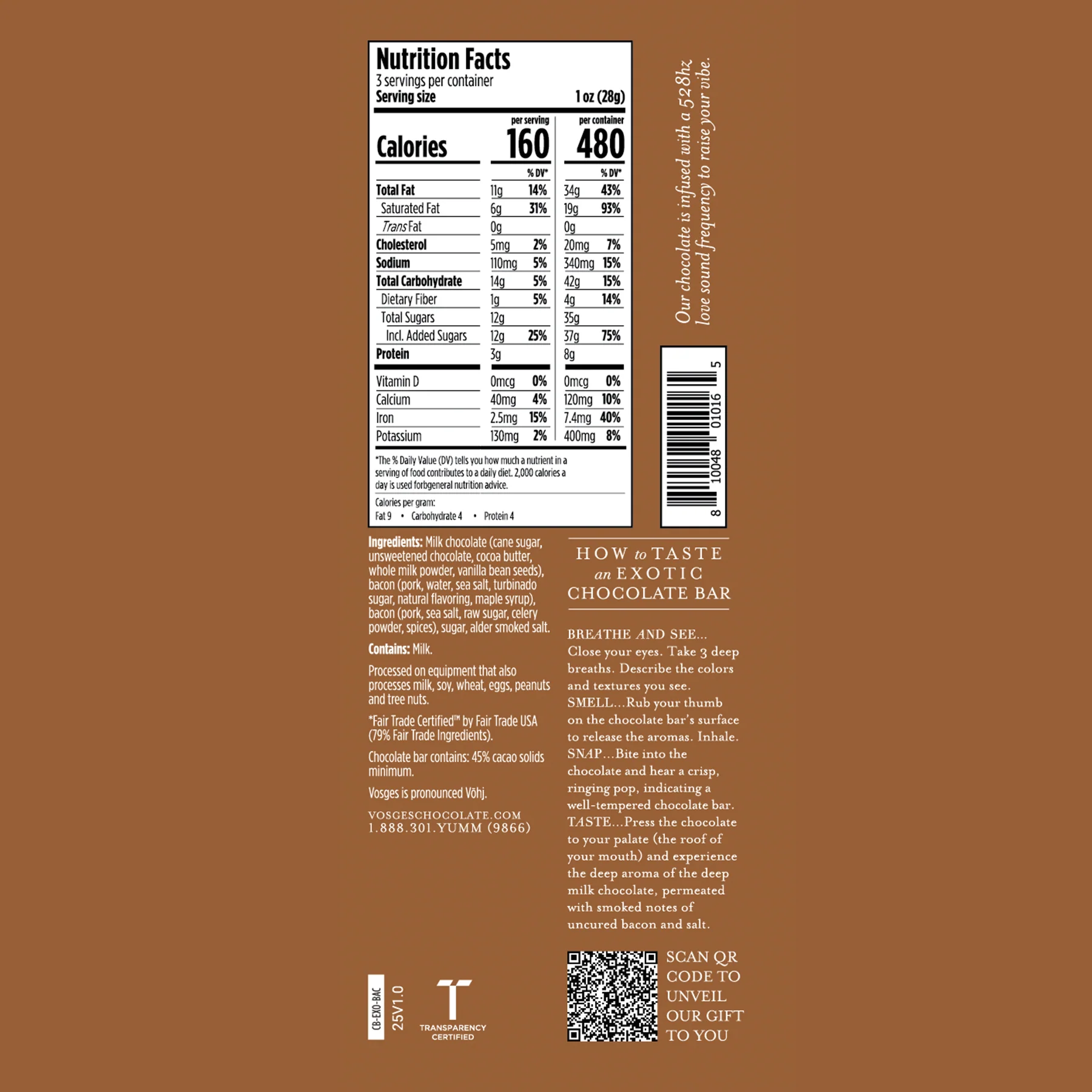 Mo's® Milk Chocolate Bacon Bar - Image 4