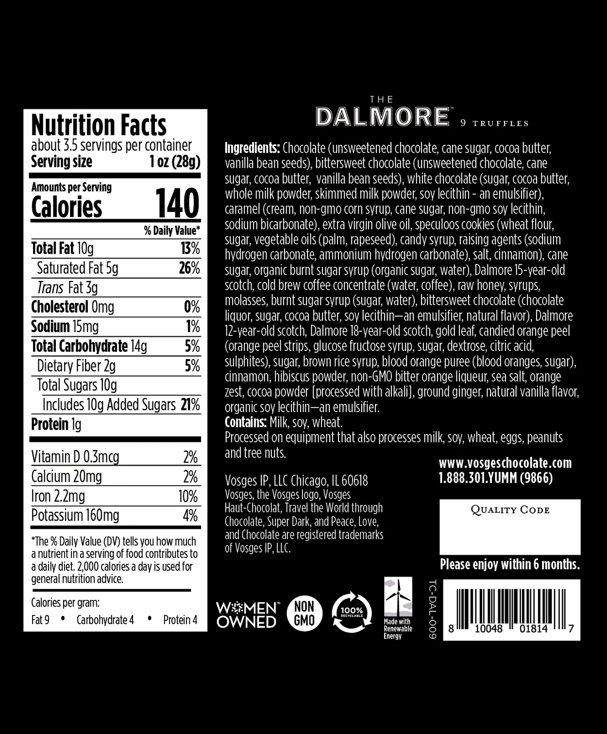 The Dalmore™ Scotch-Infused Chocolate, 9 pieces - Image 5
