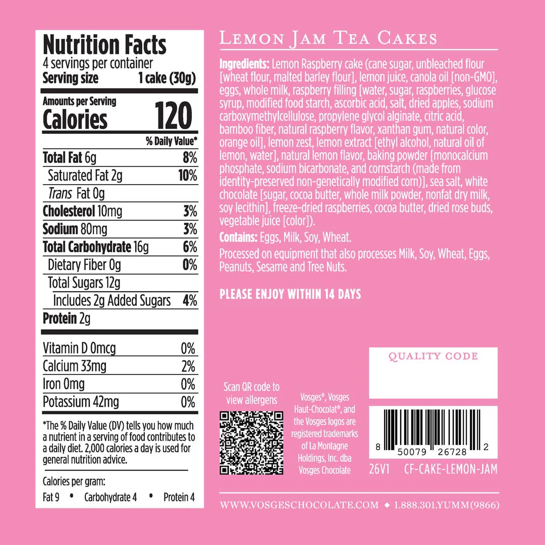 Lemon Jam Tea Cakes - Image 4