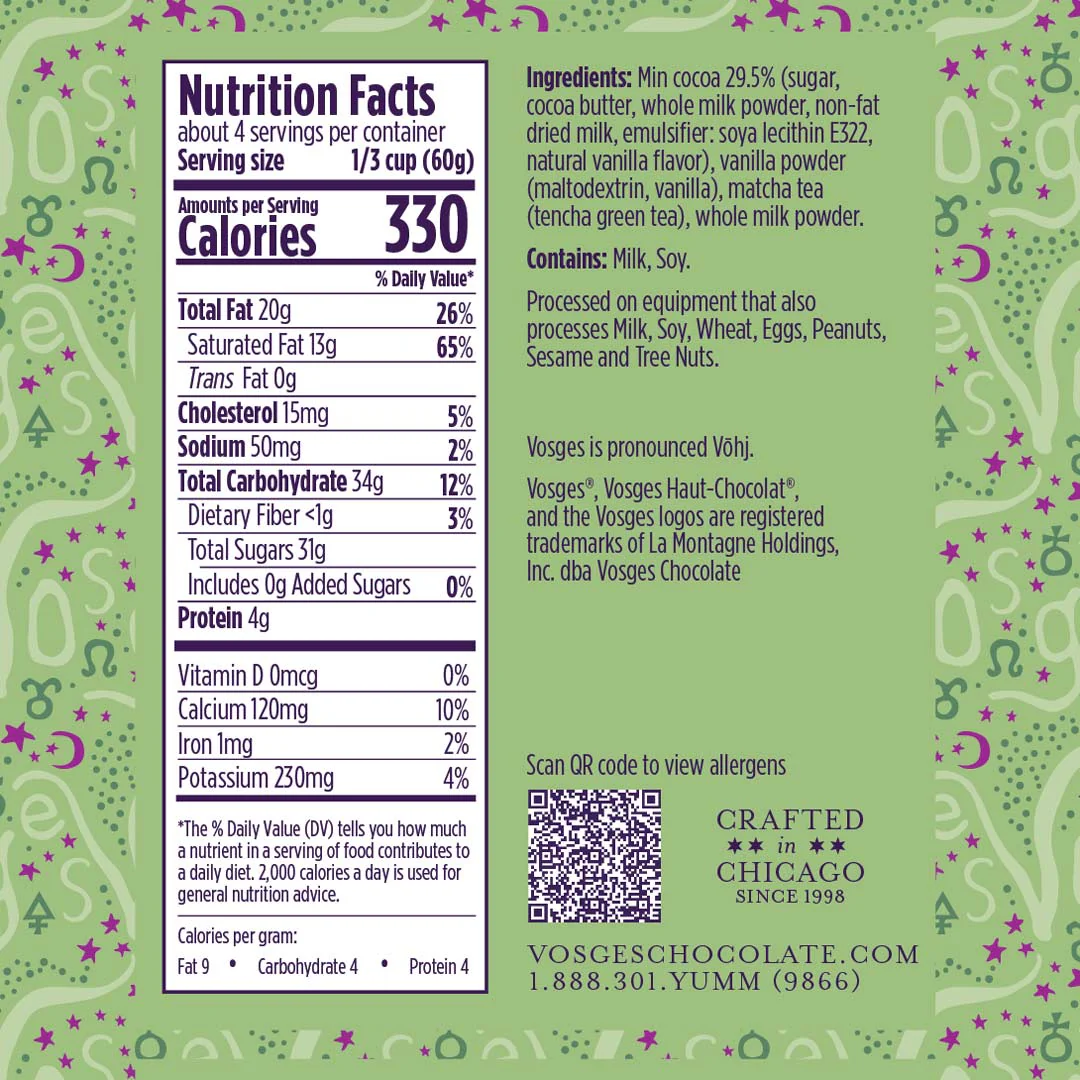 Matcha White Drinking Chocolate - Image 4